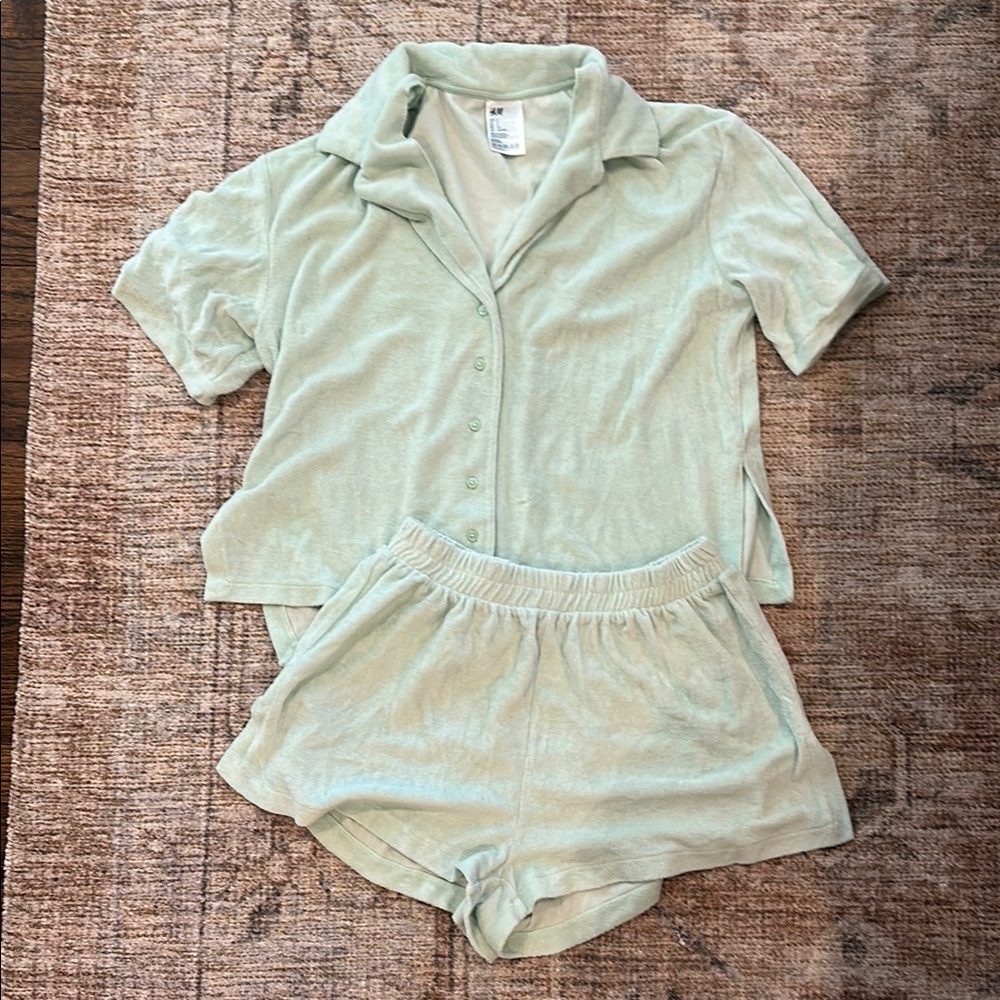 H&M terrycloth set
